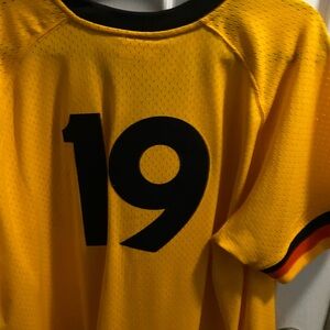 Mitchell & Ness Gold and Black Jersey